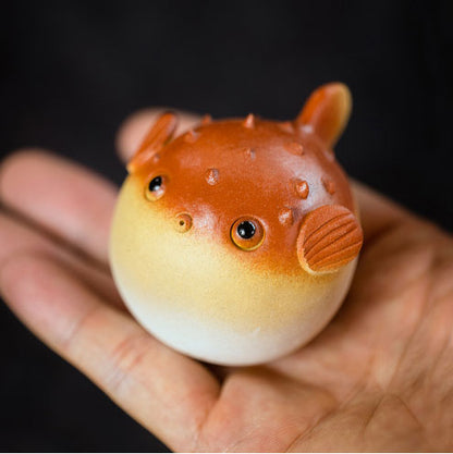 Purple sand tea pet decoration can raise tea and play tea