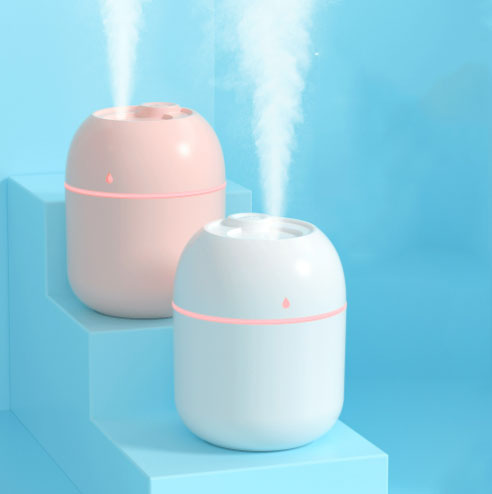 Small egg water drop humidifier USB colorful home bedroom car desktop mute mini air humidifier