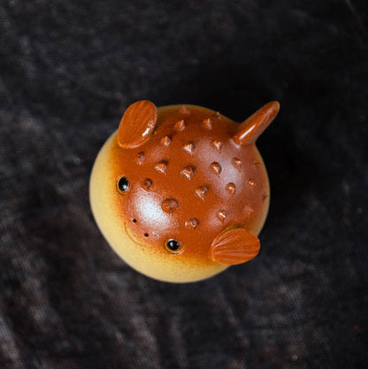 Purple sand tea pet decoration can raise tea and play tea